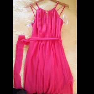 David's Bridal Peach Dress