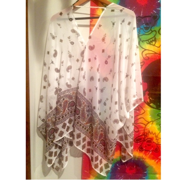 F21 Paisley Kimono