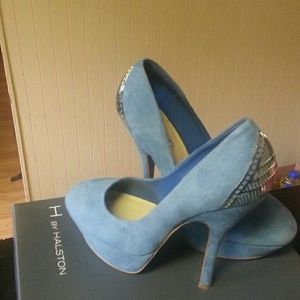 Light Blue Pumps