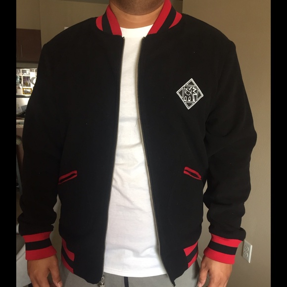 the hundreds varsity jacket
