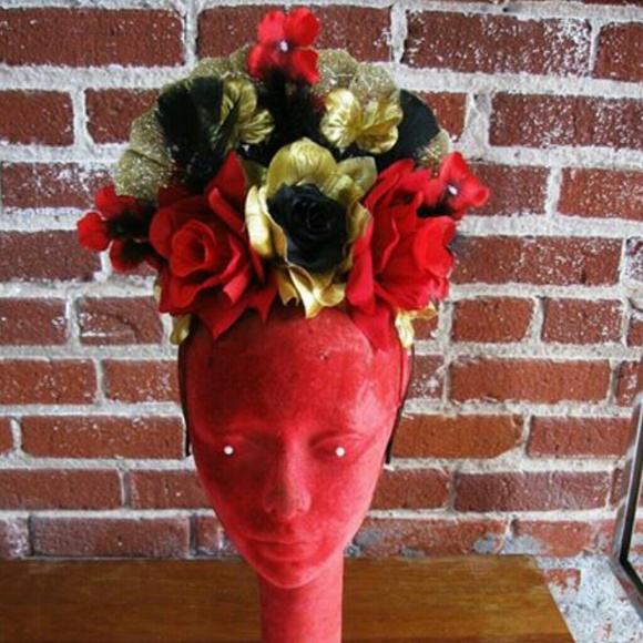 Floral head crown