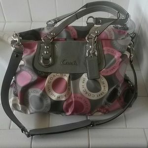 Beautiful Authentic Ashley Coach Purse