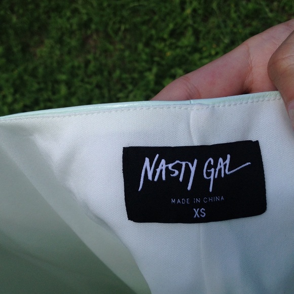 💔💔SOLD💔💔Nasty Gal Seafoam dress - Picture 3 of 4