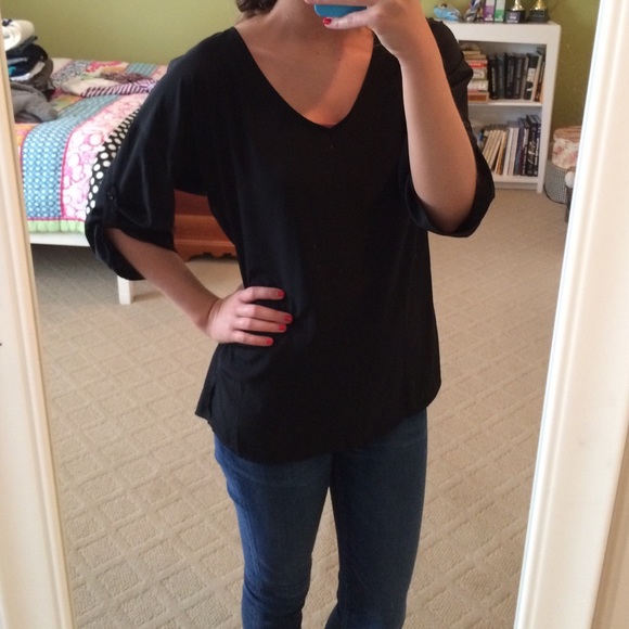 Black Smock Shirt