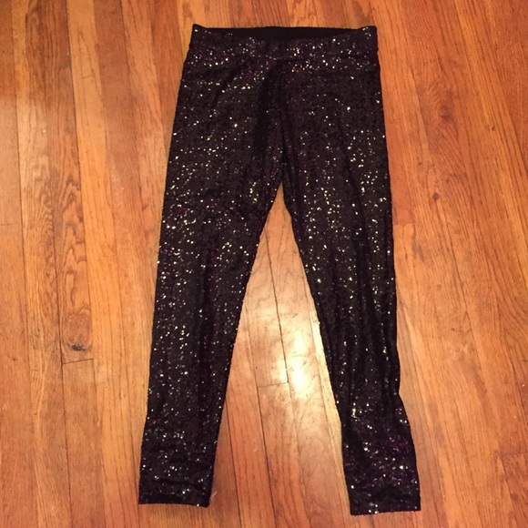 Vs pink sequence leggings!