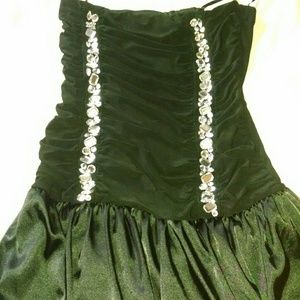 Black blingy dress