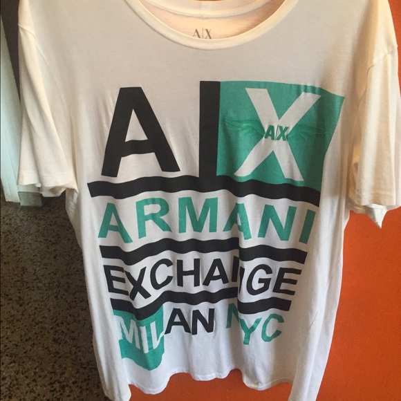 Men Armani exchange t shirt