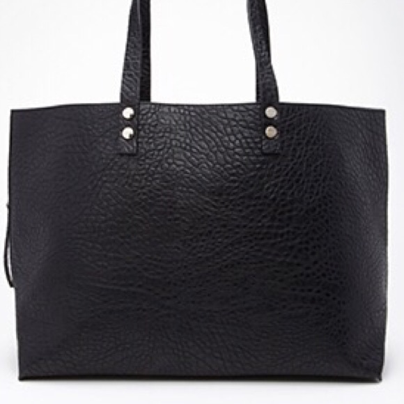 NWT Pebbled Faux Leather Tote