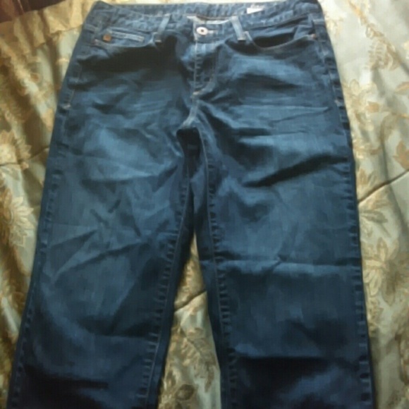 Denim Capri Pants