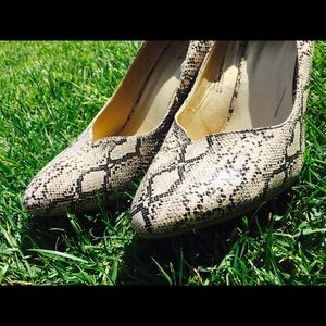 Torrid Beige Reptile Sculpted Wedges (Wide Width)