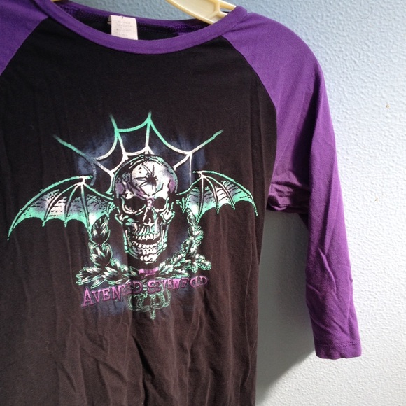 Girls baseball a7x tee