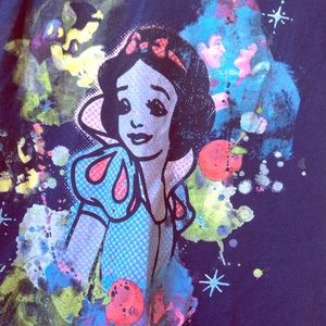 Snow White Blue Disney Medium Top