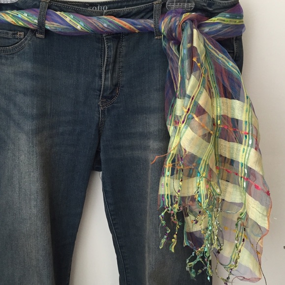 Vibrant Sheer Scarf - Picture 3 of 4