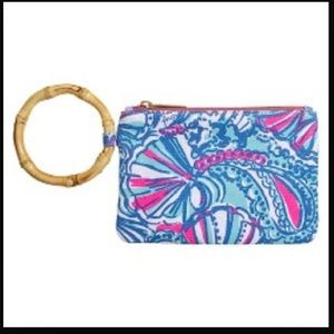 Lilly Pulitzer for target wristlet and sandles