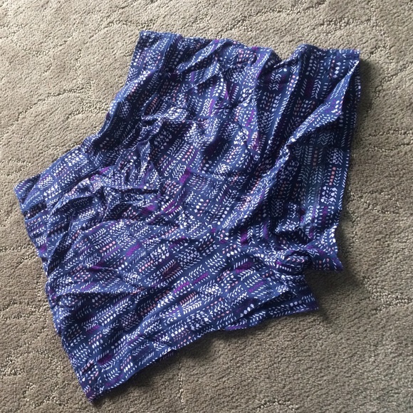 Flowy tribal print shorts