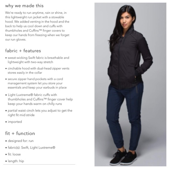 💪NWT Lululemon Spring Forward Jacket - Picture 2 of 4