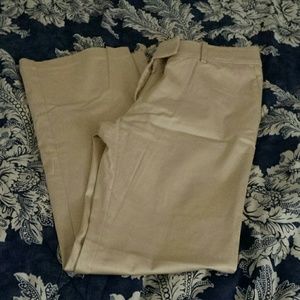 Beige dress pants