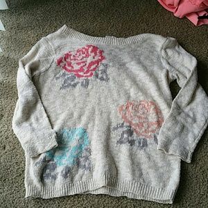 Lauren conrad rose sweater