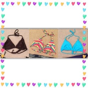 Bundle of 3 swim tops