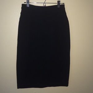 Cabi black pencil skirt