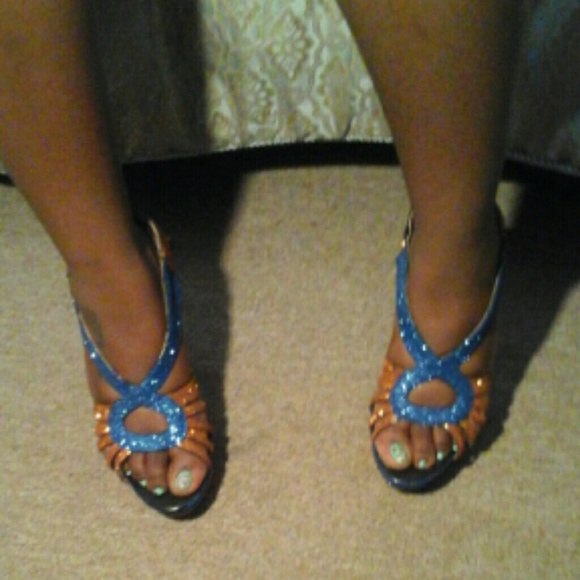 Royal Blue /Orange