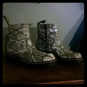 British Dr. Martens, Snakeskin