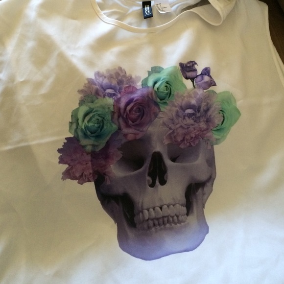 Flowers & Skulls Tank