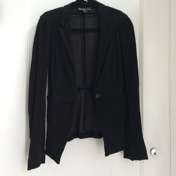 Elizabeth and James Suede Ziggy Blazer - SOLD - Picture 2 of 4
