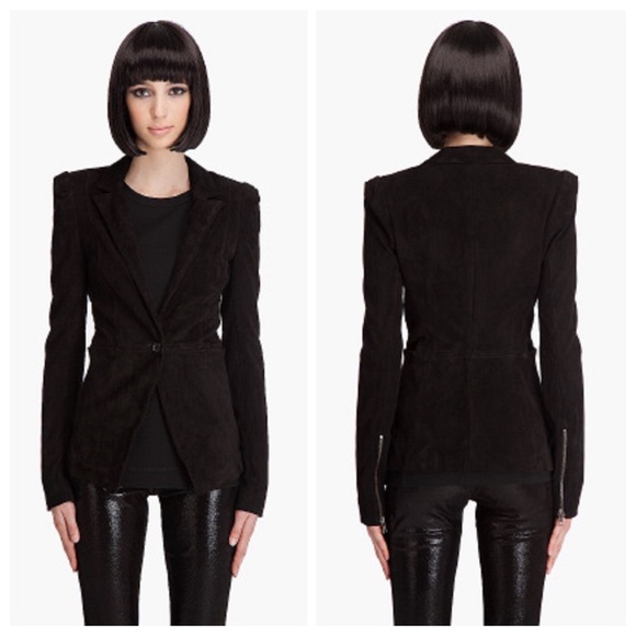 Elizabeth and James Suede Ziggy Blazer - SOLD - Picture 4 of 4