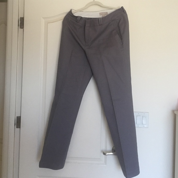 Banana Republic grey Martin fit trousers