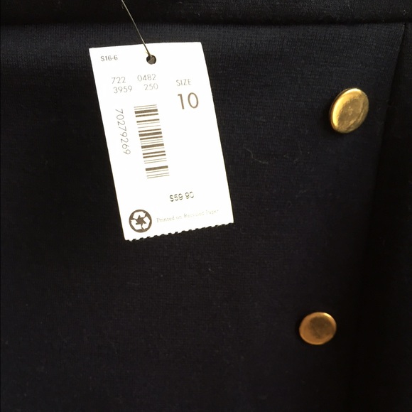 The Limited Navy Skirt - Picture 2 of 3