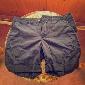 Classic Black Bermuda Shorts