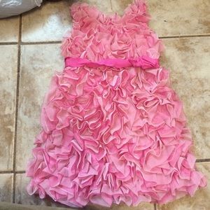 Pink spring dress