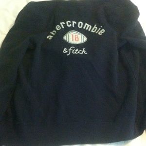 Abercrombie Kids Navy Jacket Size Large/Junior XS