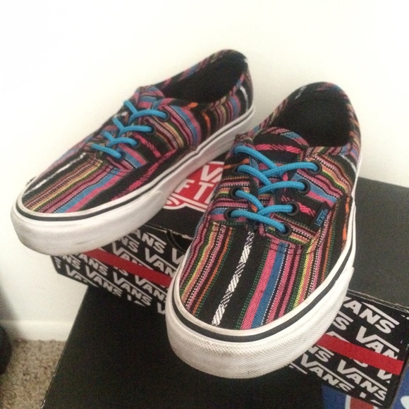 Aztec print vans