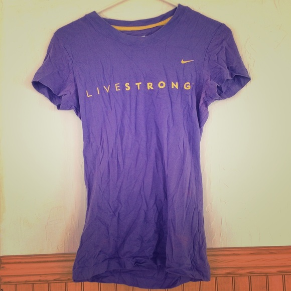 Nike Livestrong Athletic Tee - Picture 1 of 1