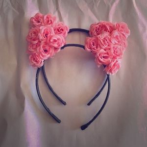 Meow crown/ flower crown