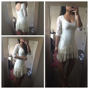 Ecoté lace minidress