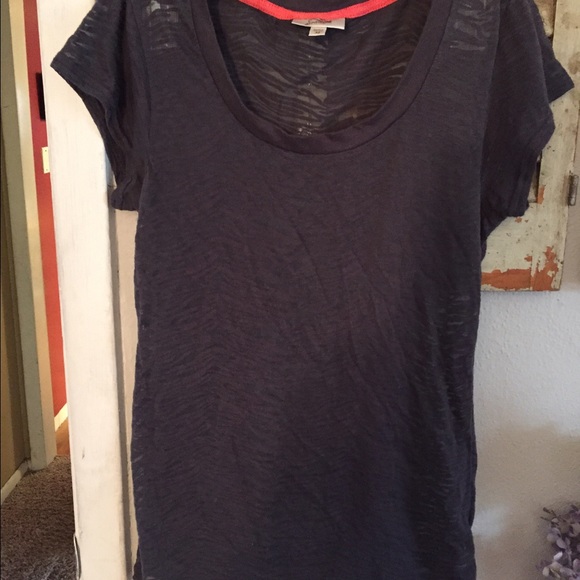 Gray burnout tee - Picture 1 of 2