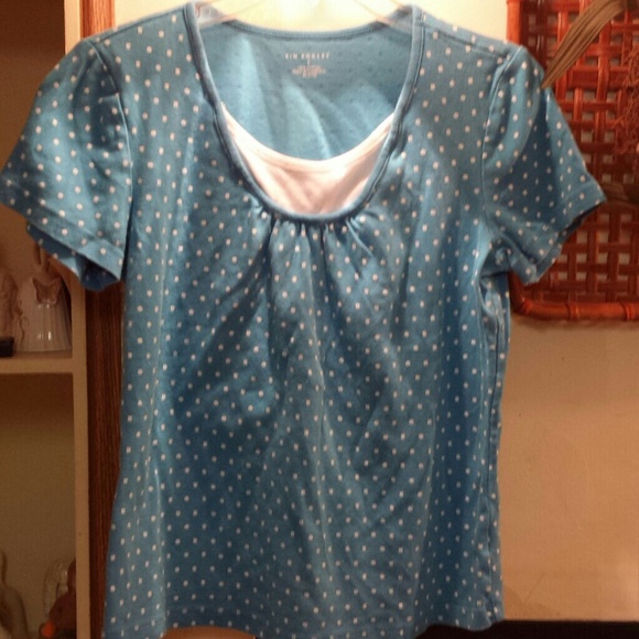Cute polka dot top