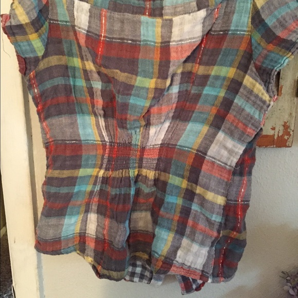 Multi colored flannel - Picture 2 of 2