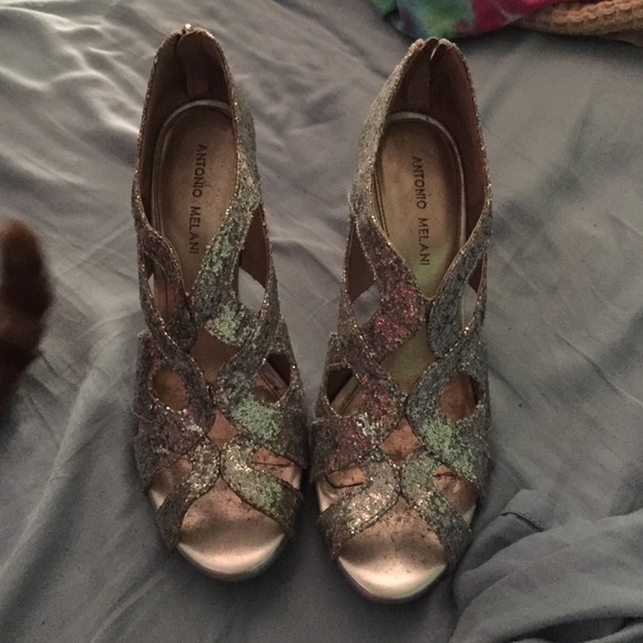 Antonio Melani sparkly heels