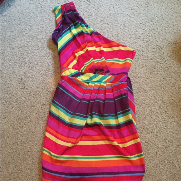 Fun, one shoulder dress