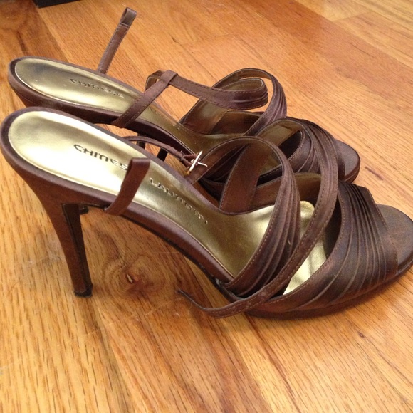 Chinese Laundry Brown Heels - Picture 2 of 4