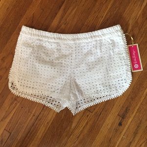Lilly Pulitzer for Target White Shorts