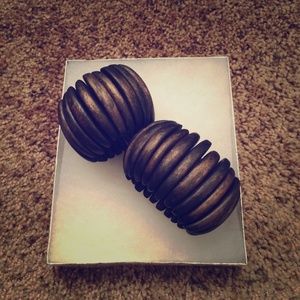 Dark Brown Wood Bangles
