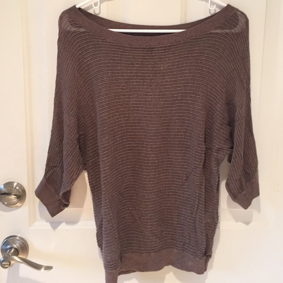 Express light brown sweater
