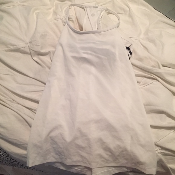 Lululemon Black and White Tank