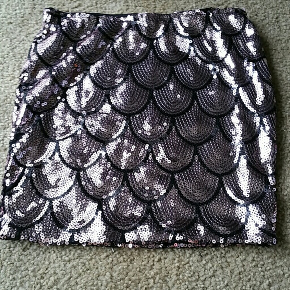 Charlotte Russe sequin skirt