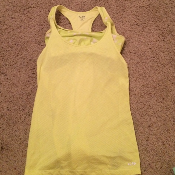 from target, sports bra attached.